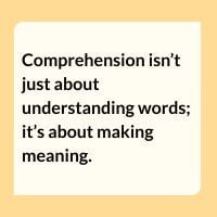 Comprehension